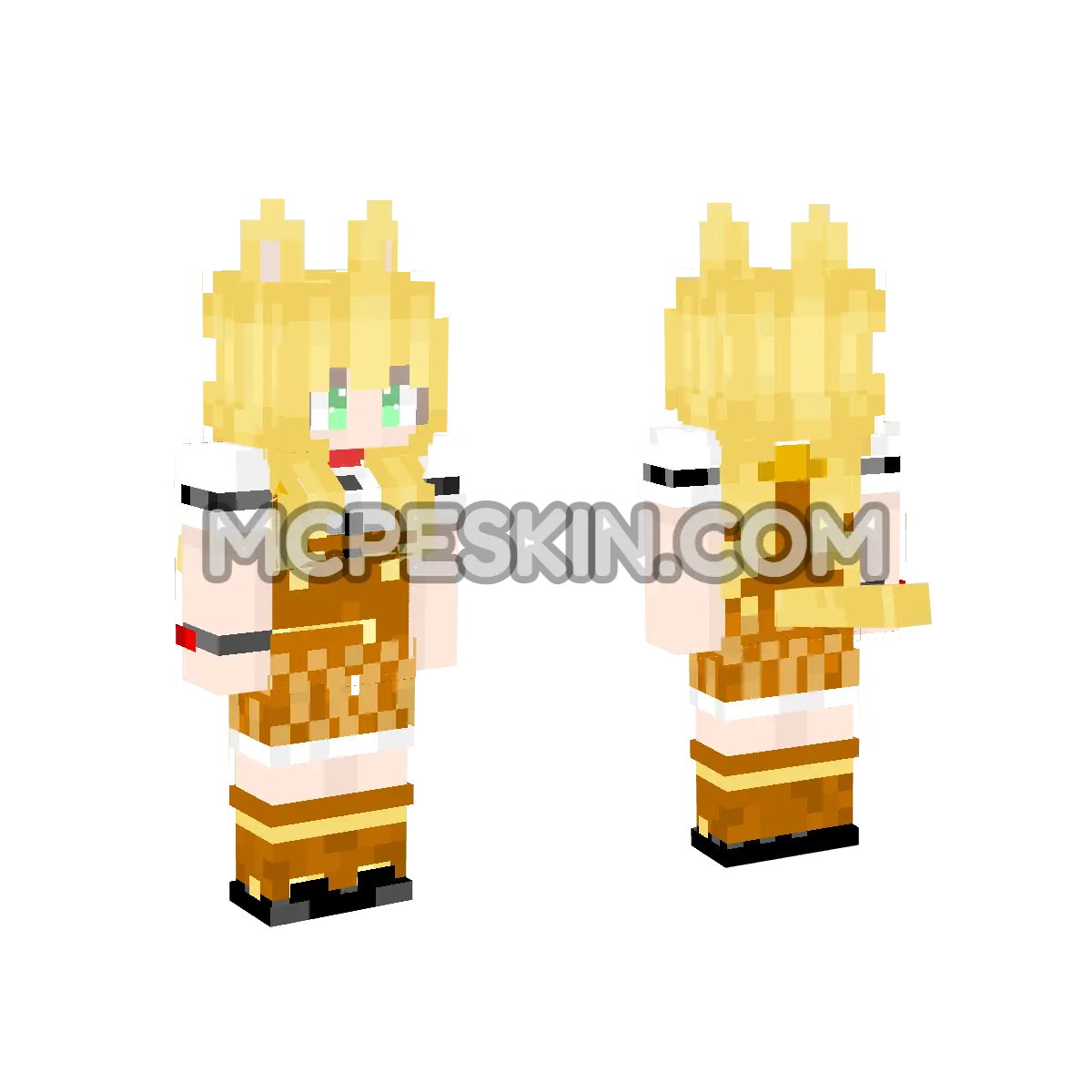 Cat M 20 4D Minecraft Bedrock skin