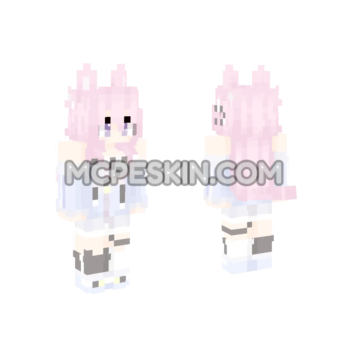 Cat M 21 4D Minecraft Bedrock skin