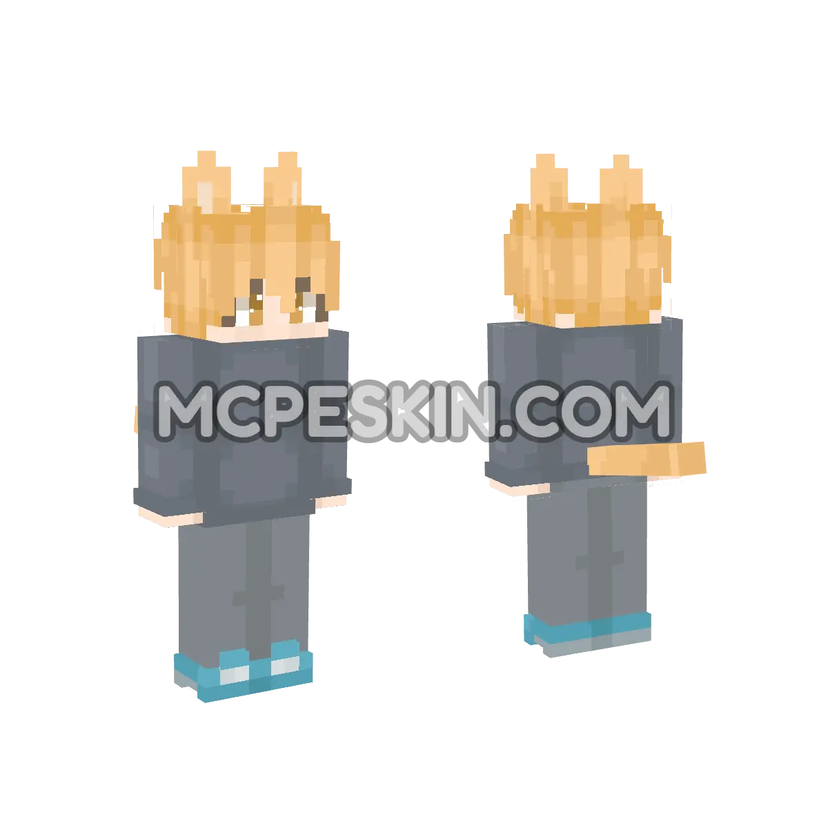 Cat M 22 4D Minecraft Bedrock skin