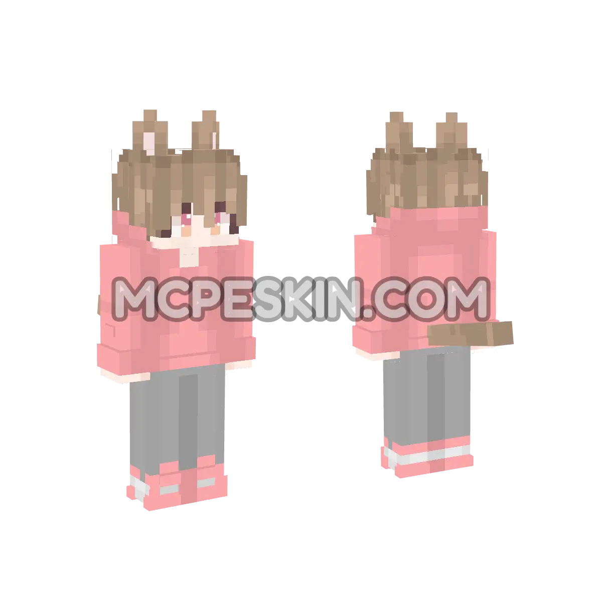 Cat M 25 4D Minecraft Bedrock skin