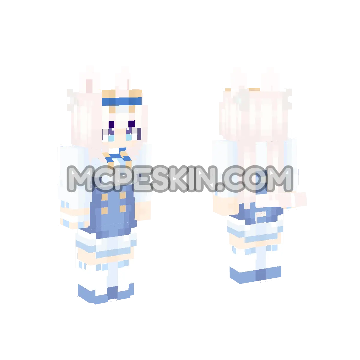 Cat M 26 4D Minecraft Bedrock skin