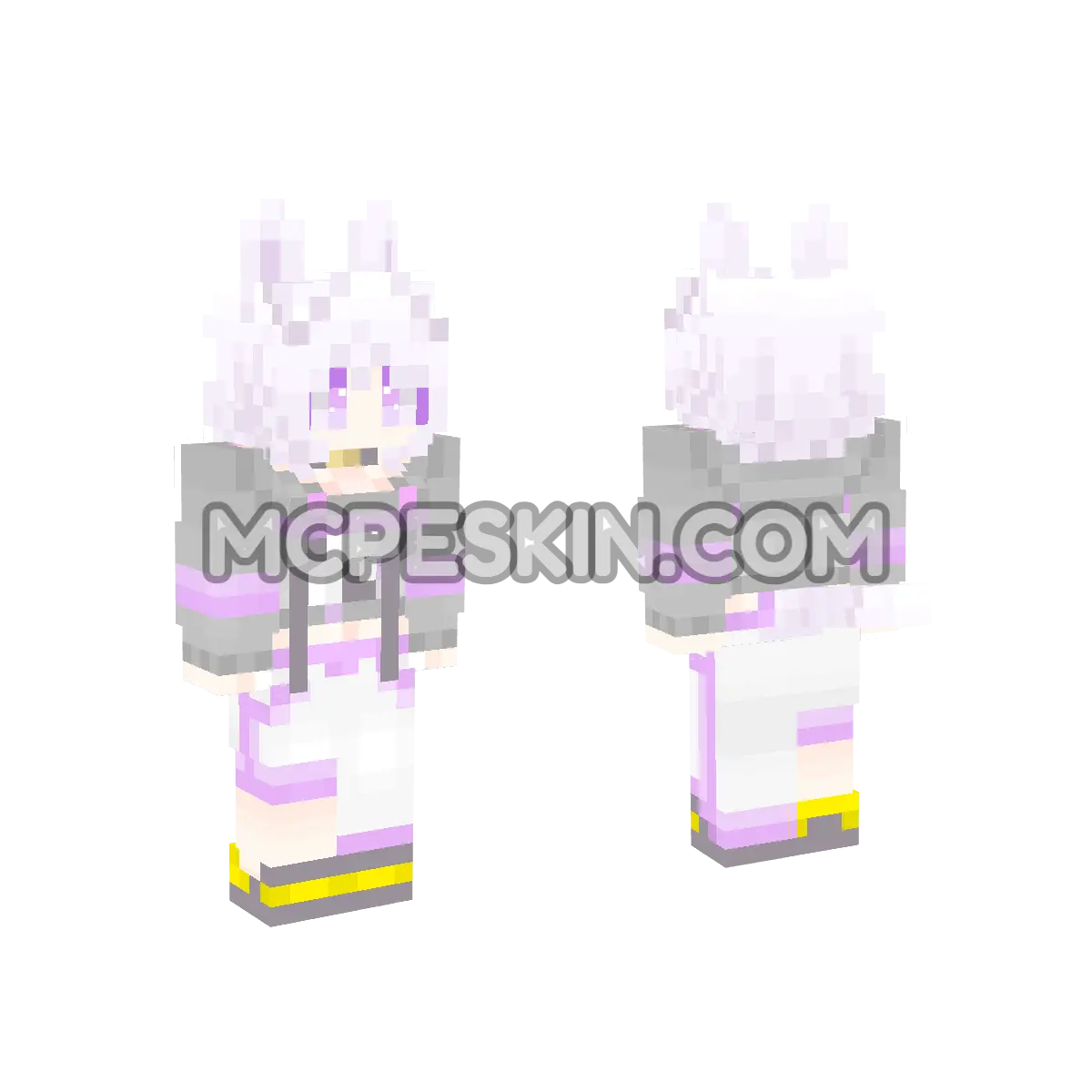 Cat M 27 4D Minecraft Bedrock skin