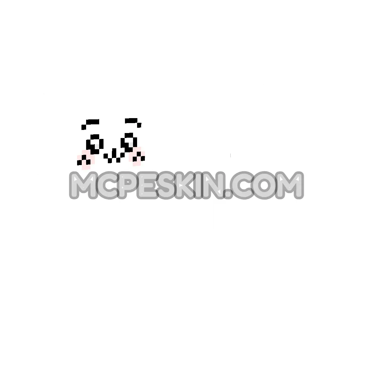 Chiikawa: Chiikawa 4D Minecraft Bedrock skin
