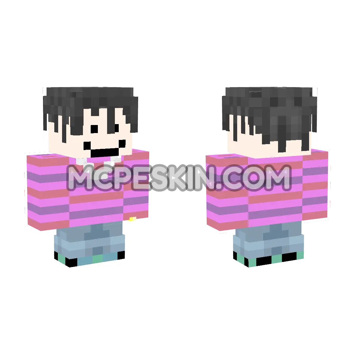 chori 4D Minecraft Bedrock skin