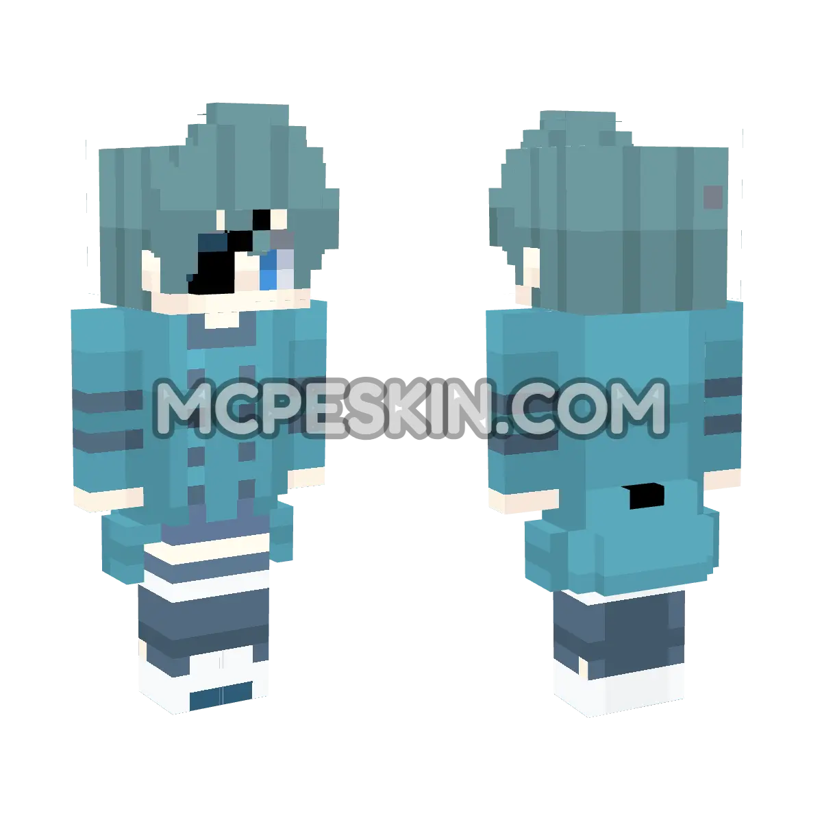 Cielito 4D Minecraft Bedrock skin
