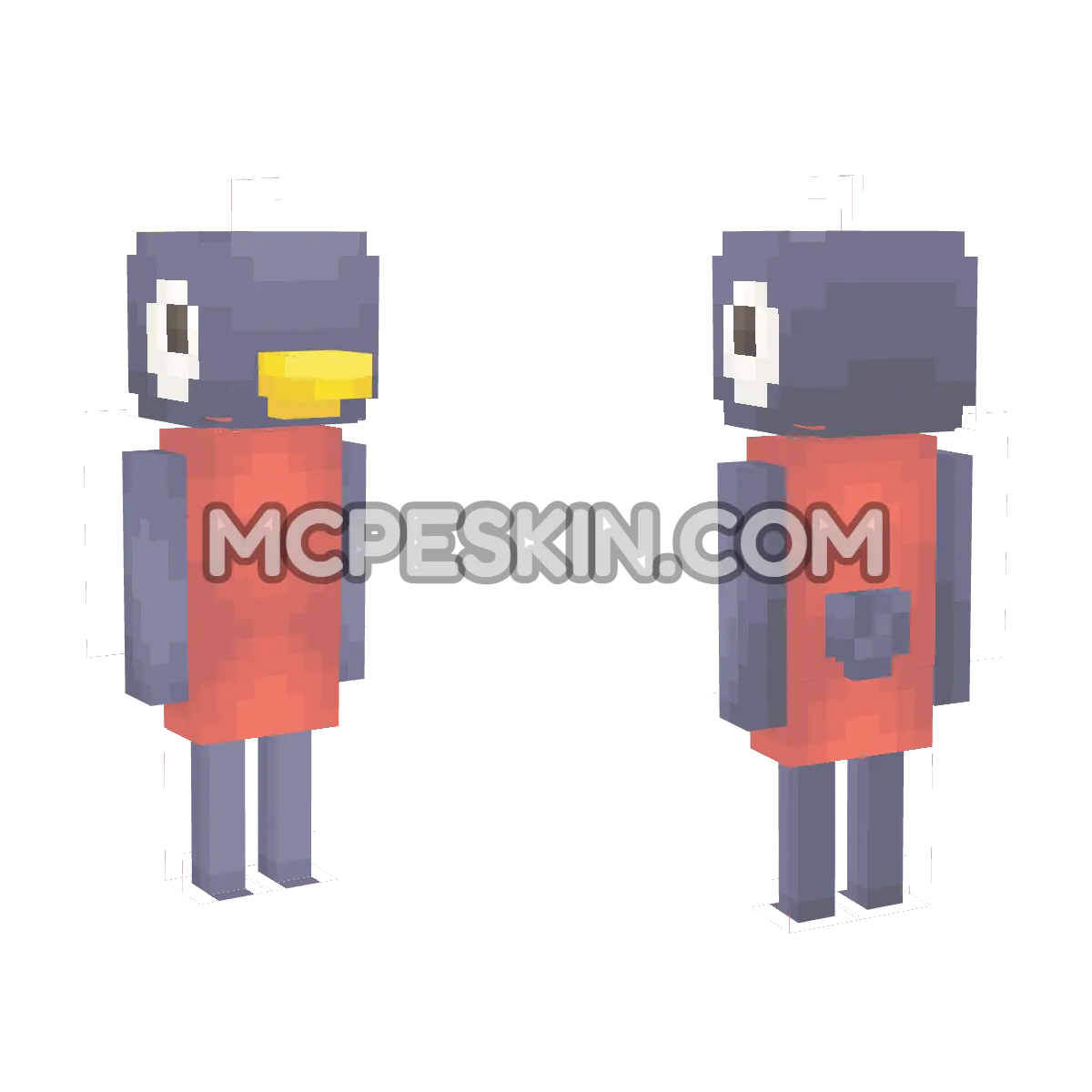 Claire 4D Minecraft Bedrock skin