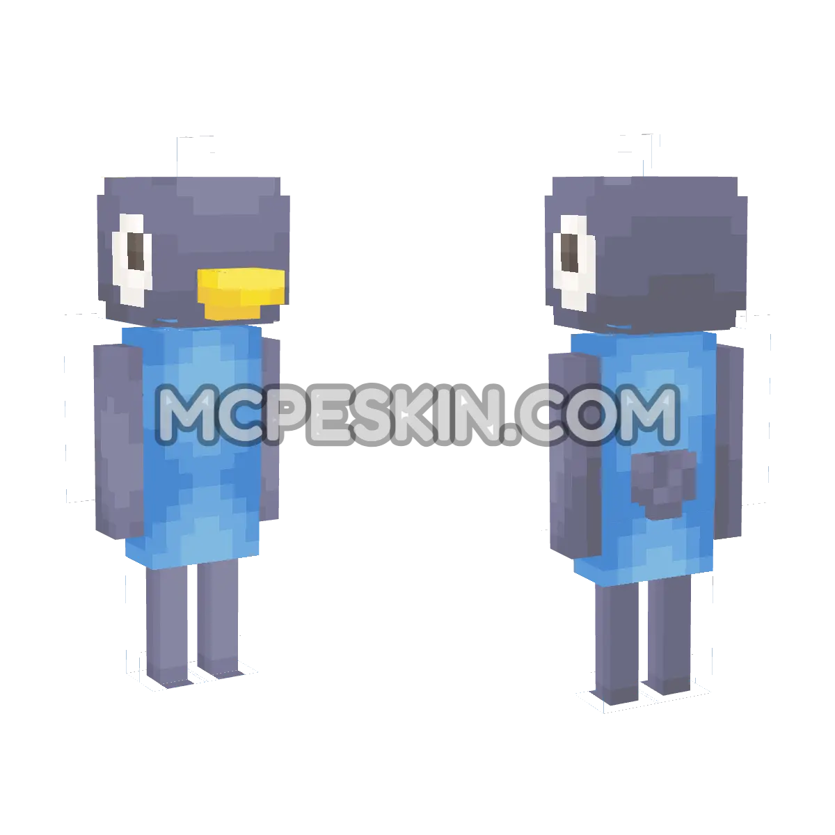 Claire 4D Minecraft Bedrock skin
