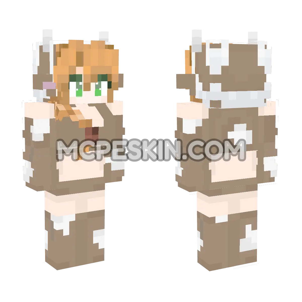 CM12 4D Minecraft Bedrock skin