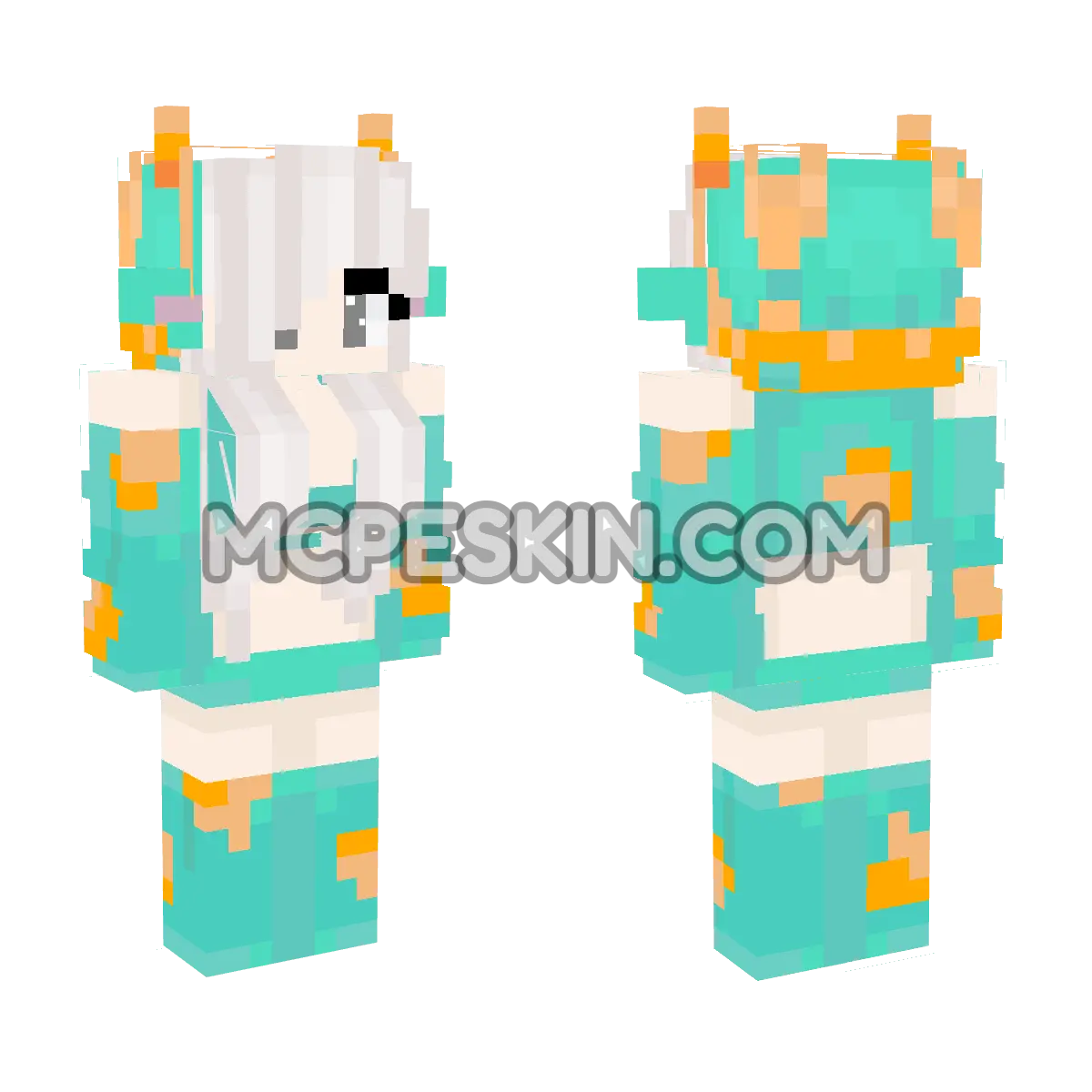 CM22 4D Minecraft Bedrock skin