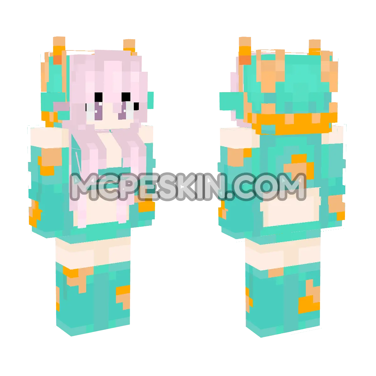 CM26 4D Minecraft Bedrock skin