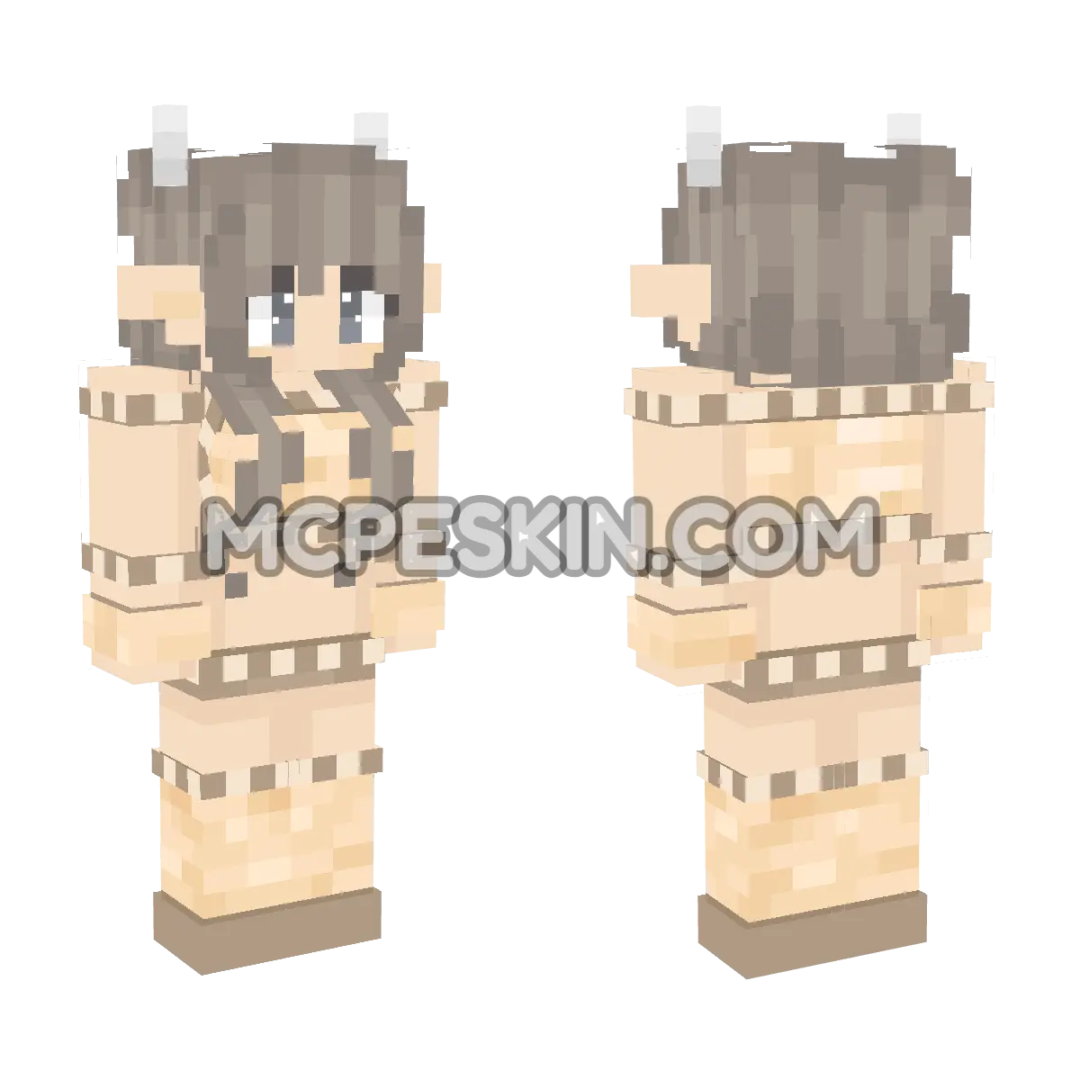 CM3 4D Minecraft Bedrock skin