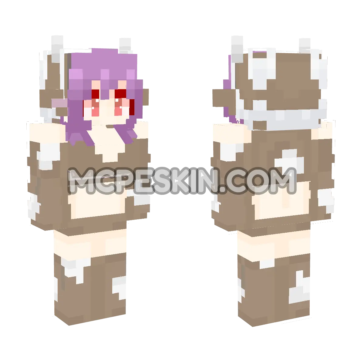 CM7 4D Minecraft Bedrock skin