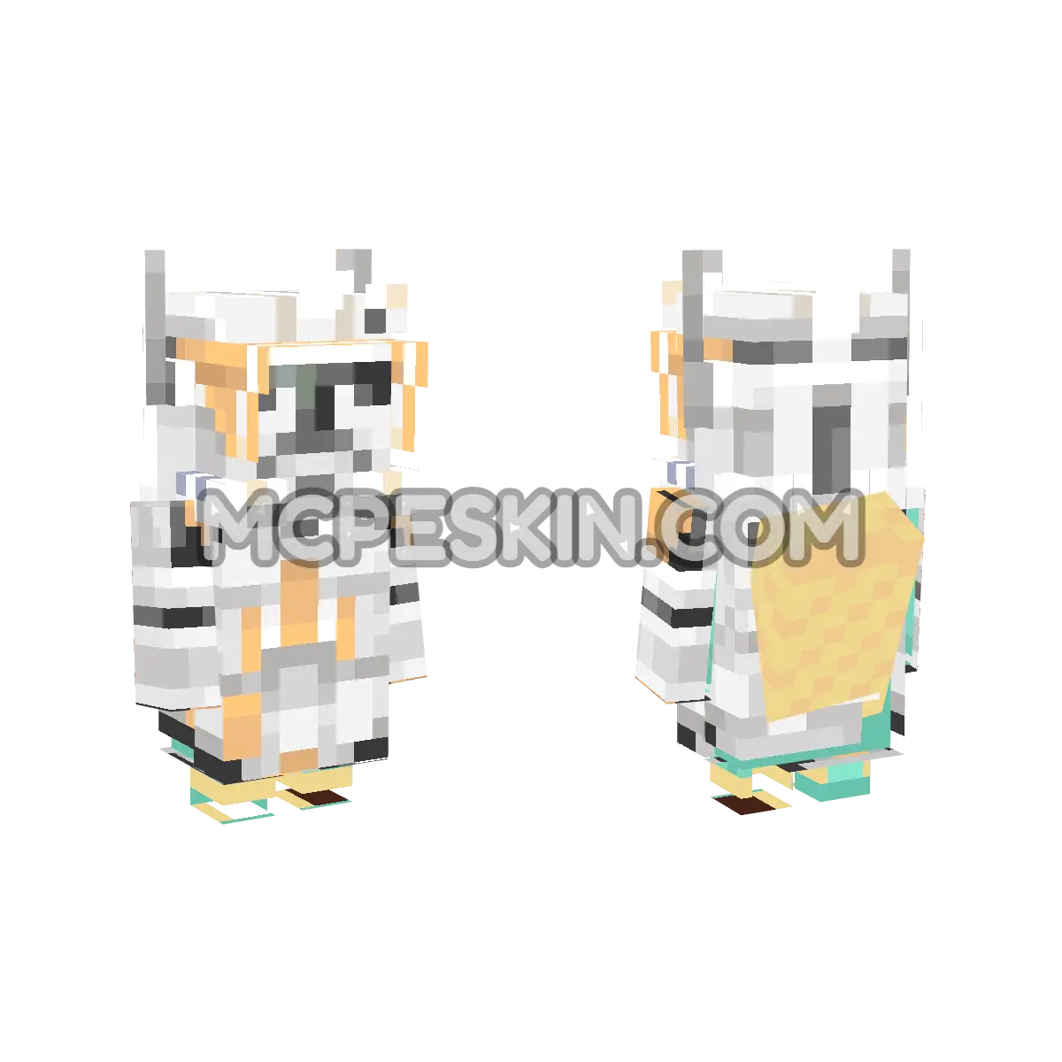 comander 4D Minecraft Bedrock skin