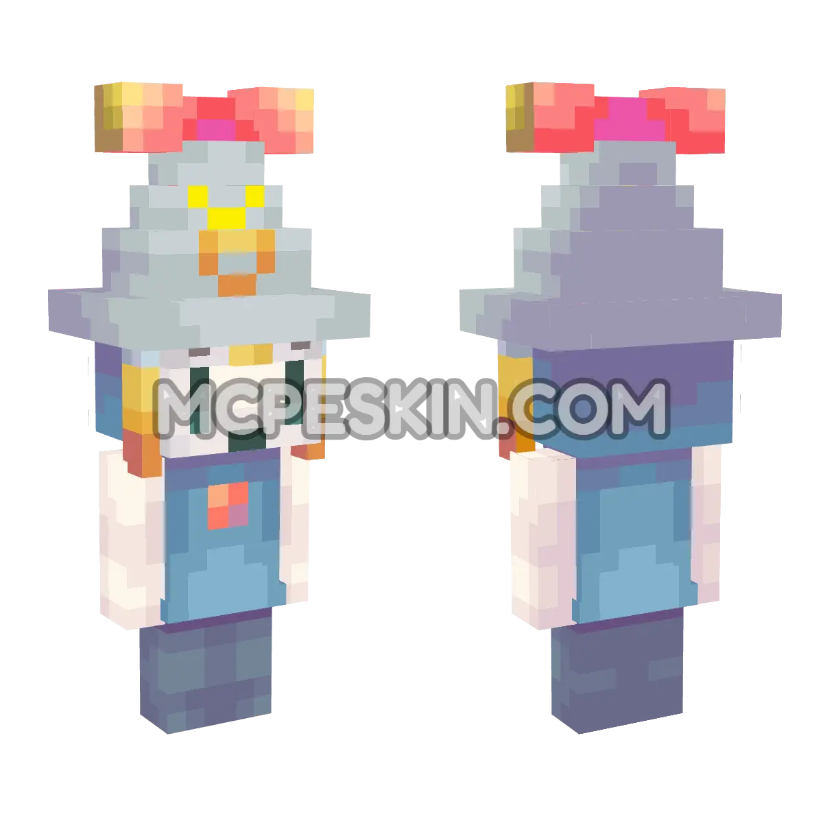 connie 4D Minecraft Bedrock skin