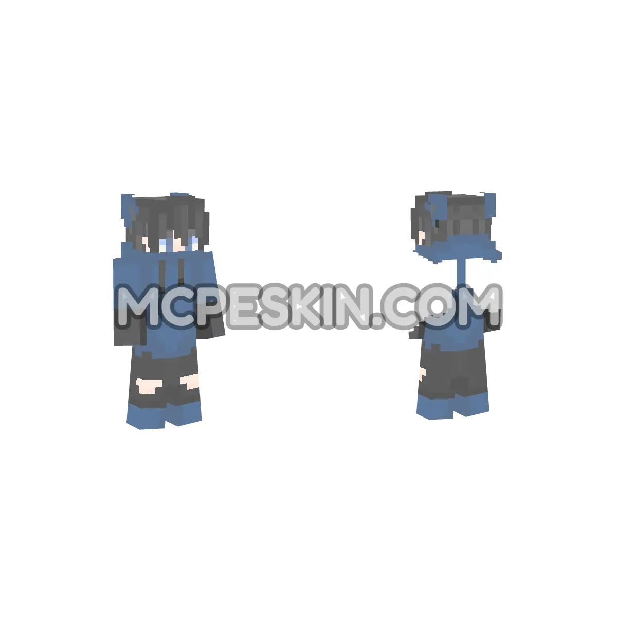 Coolboy 4D Minecraft Bedrock skin