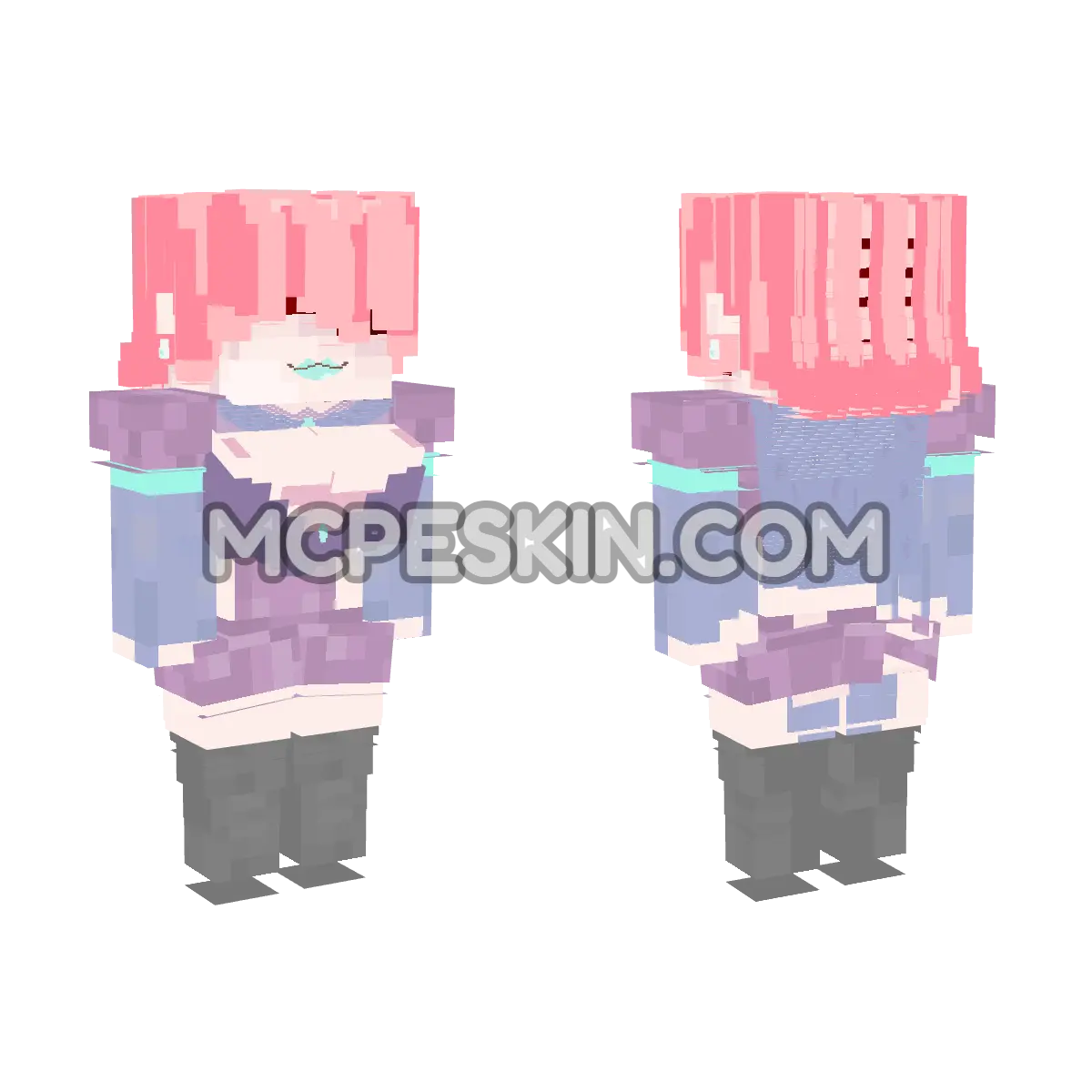 Coral 4D Minecraft Bedrock skin