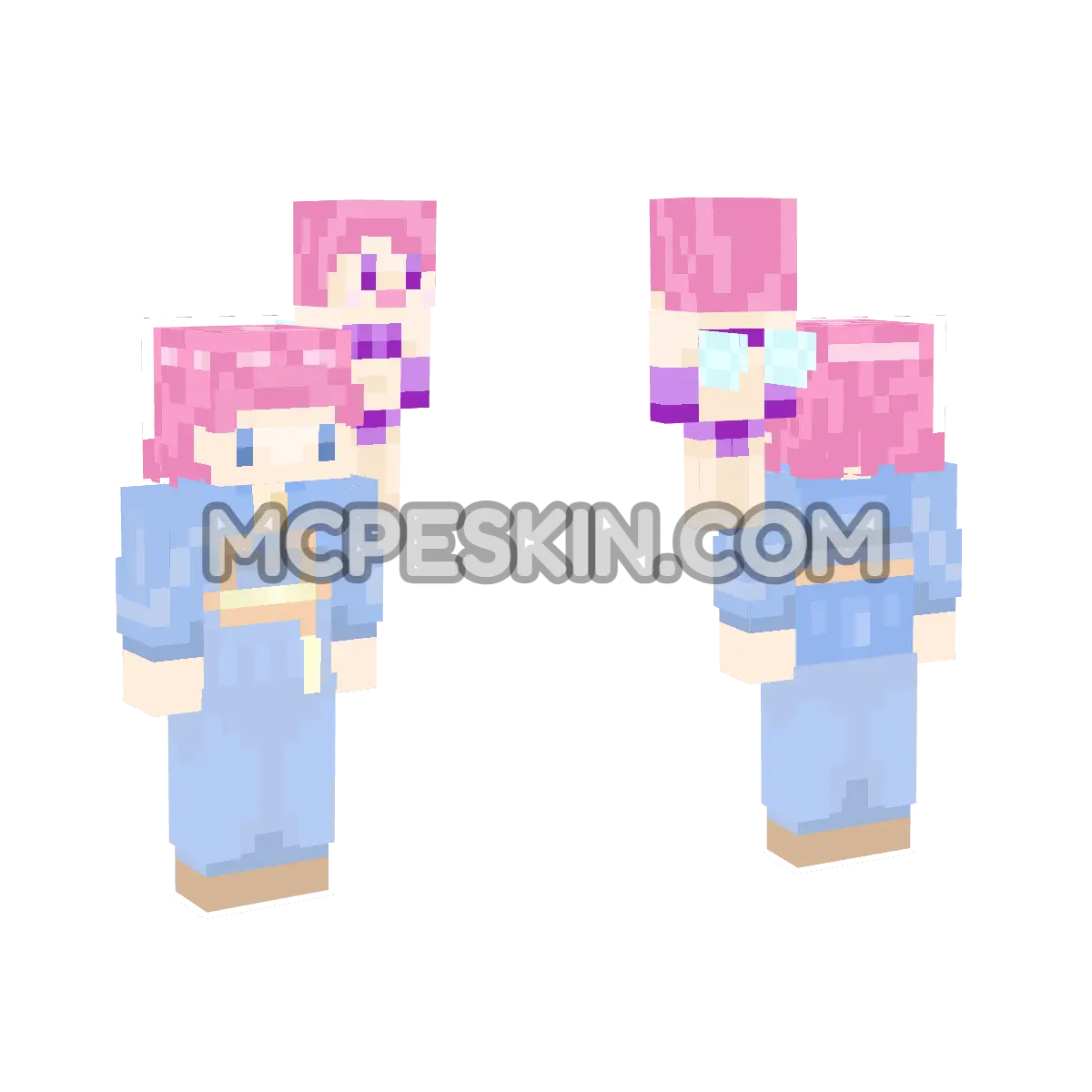 Cotton Fantastic Night Dreams: Cotton 4D Minecraft Bedrock skin