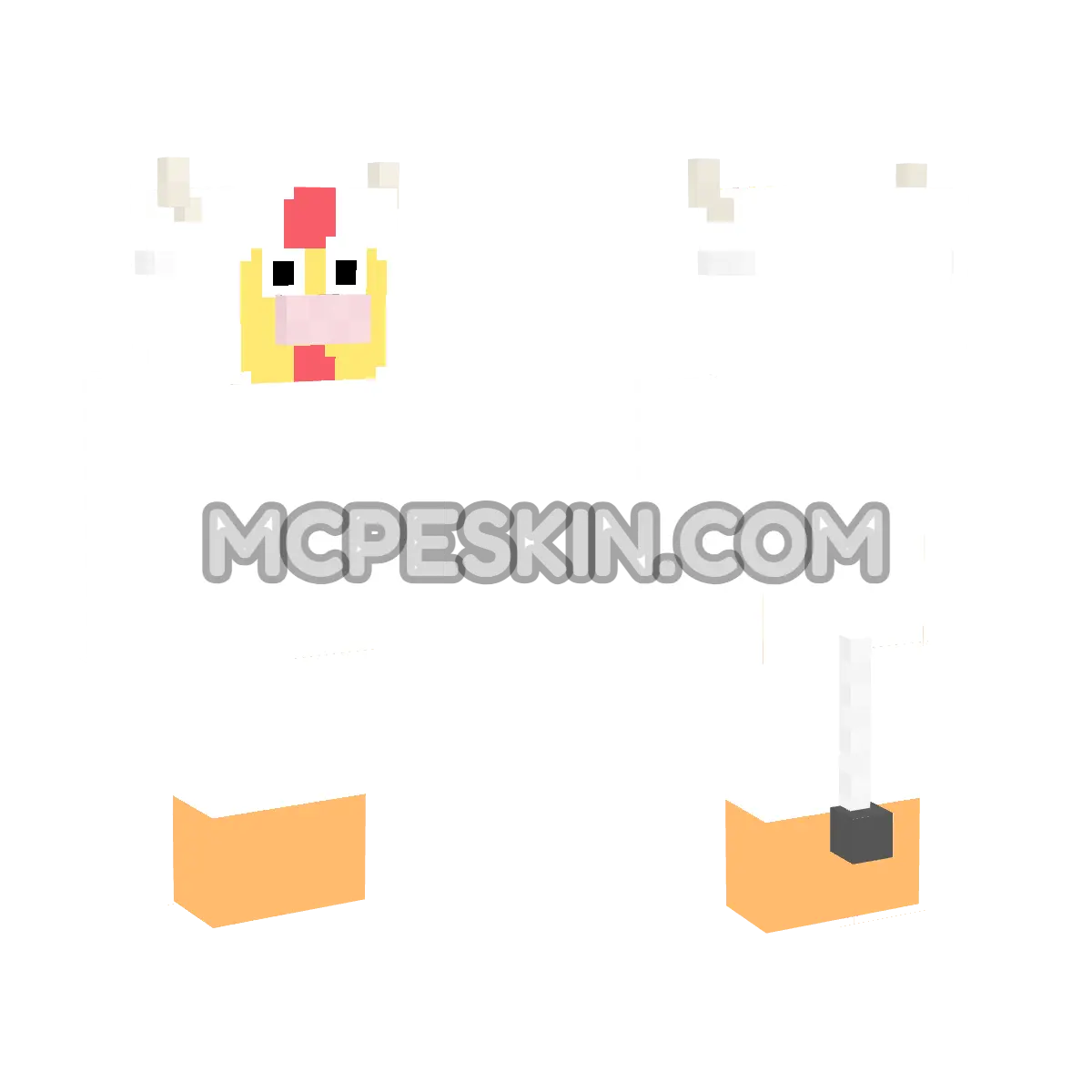 Cow 8 4D Minecraft Bedrock skin