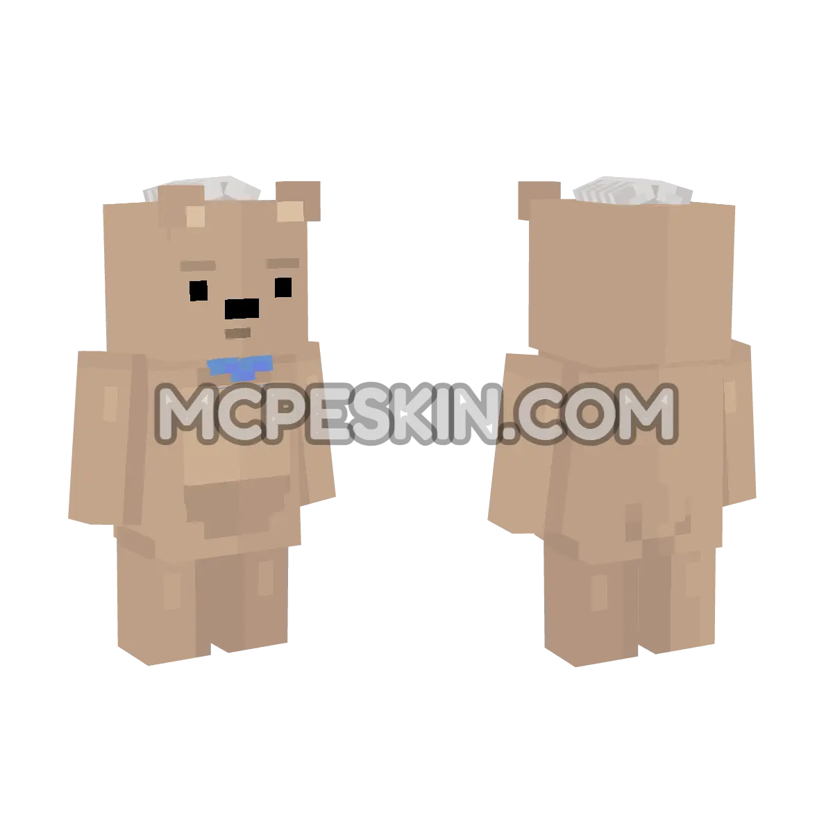 crowbar 4D Minecraft Bedrock skin