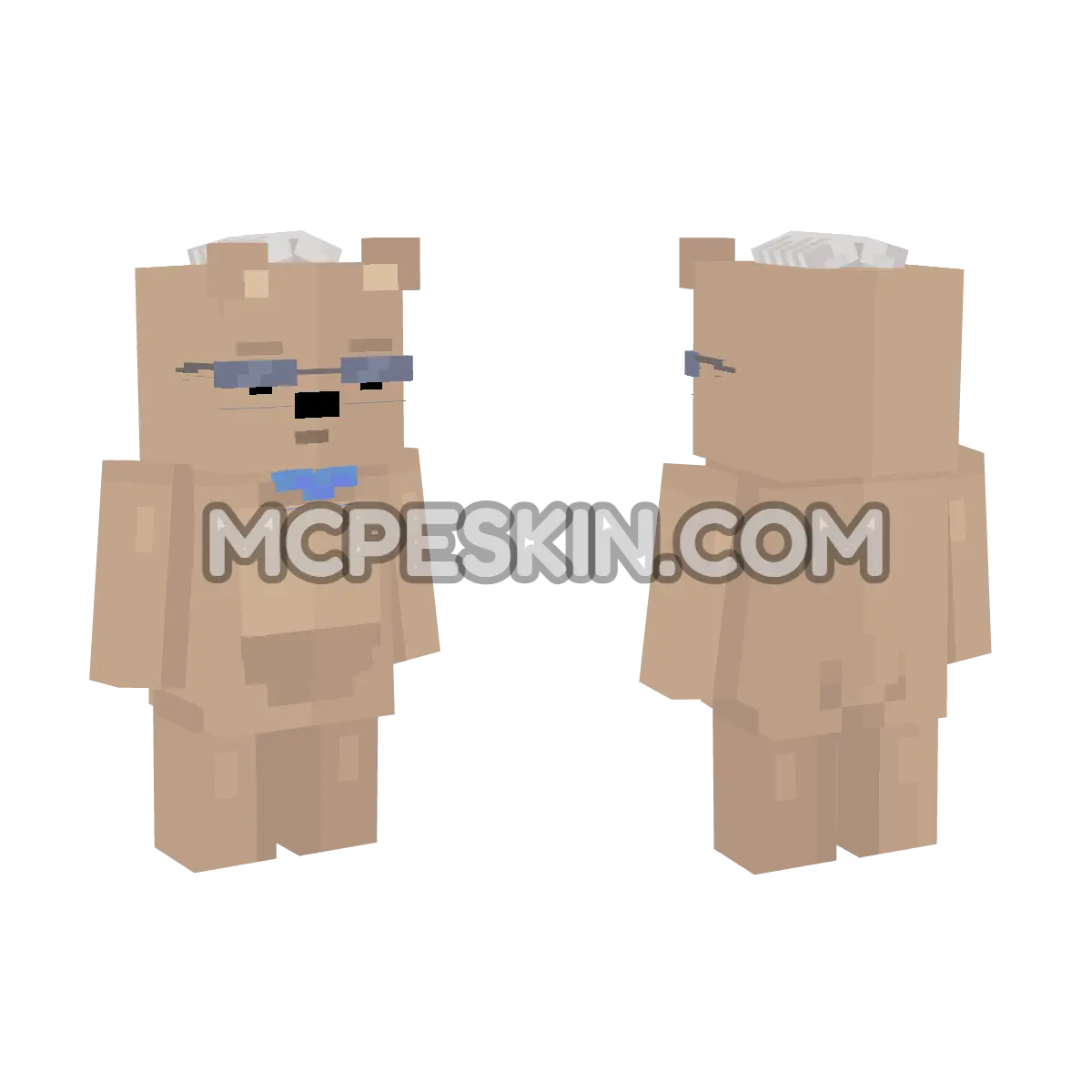 crowbarL 4D Minecraft Bedrock skin