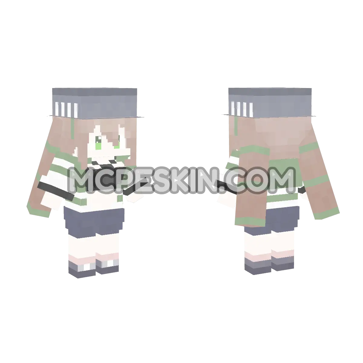 Cuora 4D Minecraft Bedrock skin