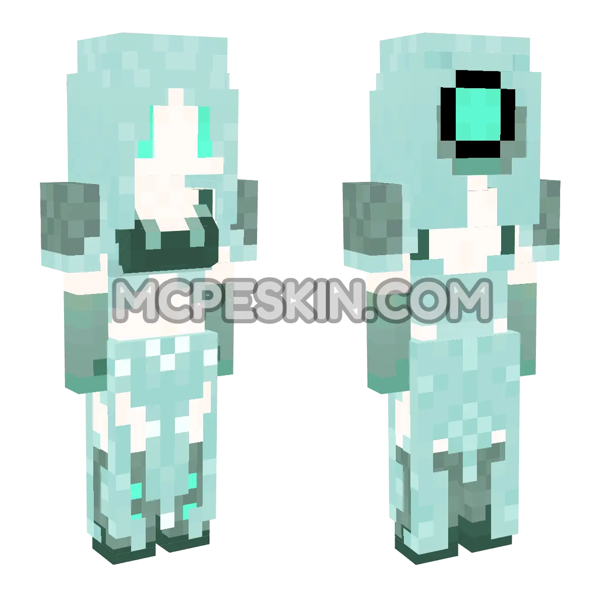 CuteMob Primsarine Foe 4D Minecraft Bedrock skin