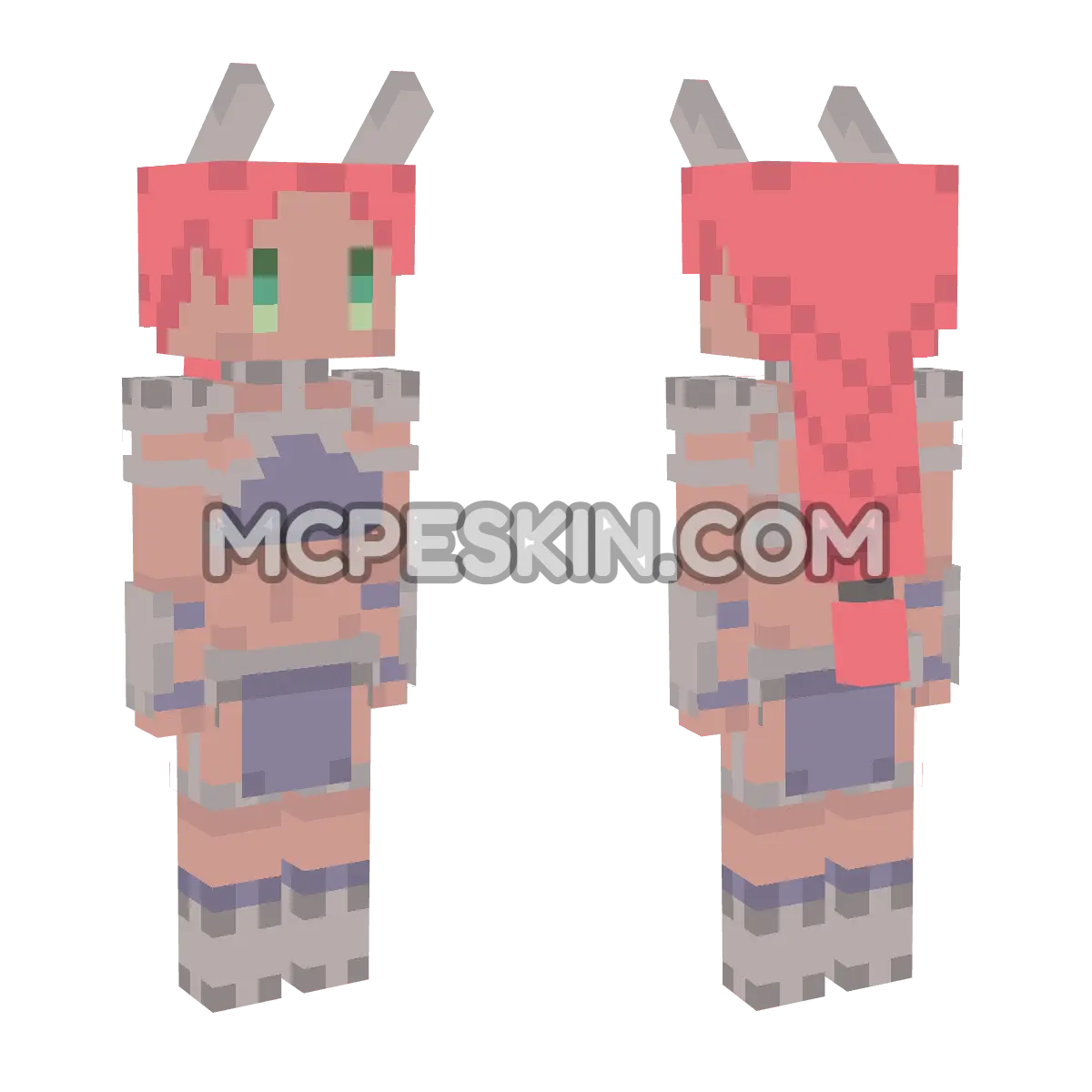 CuteMob Ravager 4D Minecraft Bedrock skin