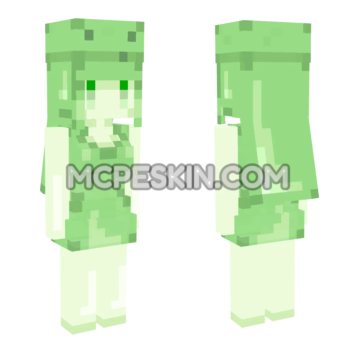 CuteMob Slime 4D Minecraft Bedrock skin