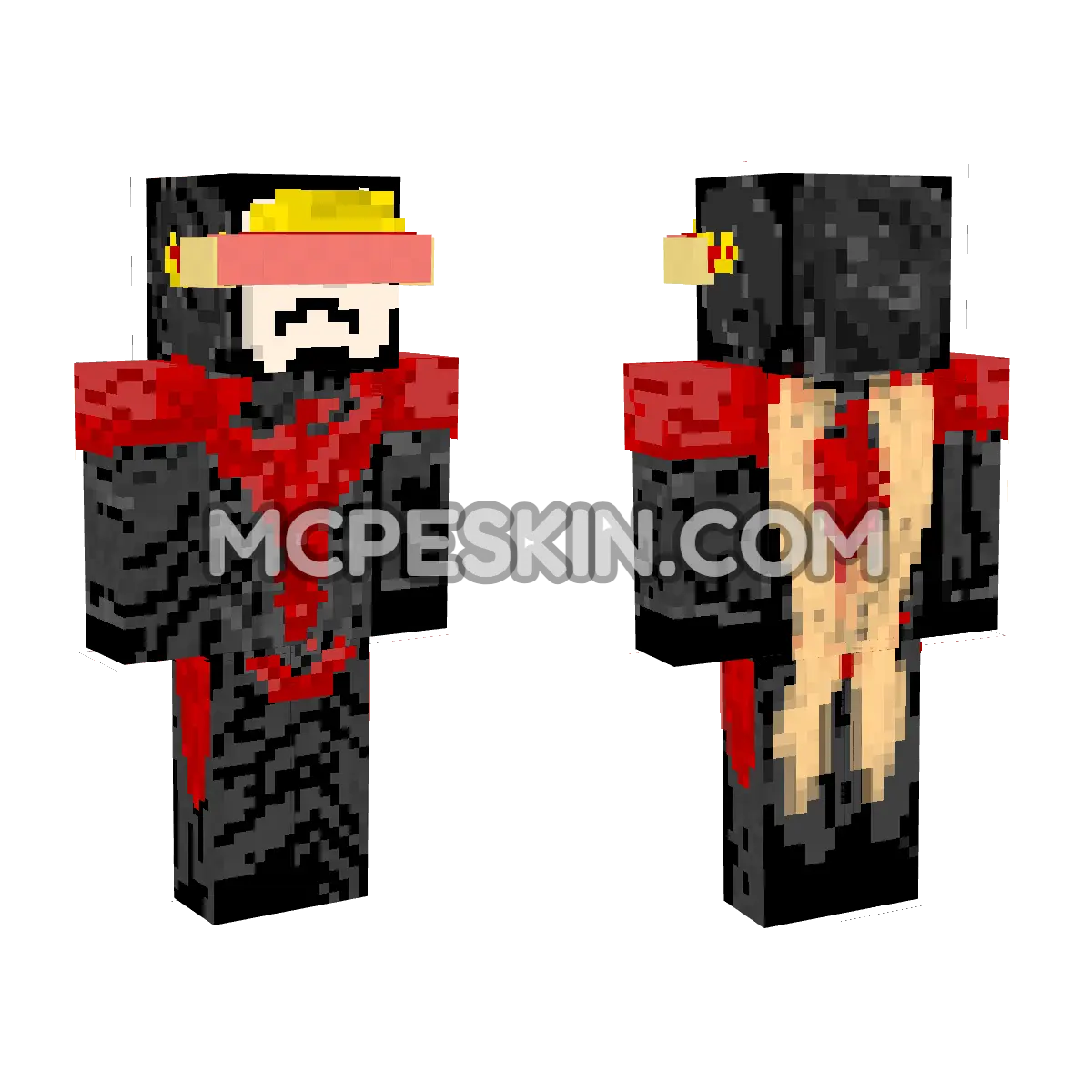 Cyclops 8 4D Minecraft Bedrock skin