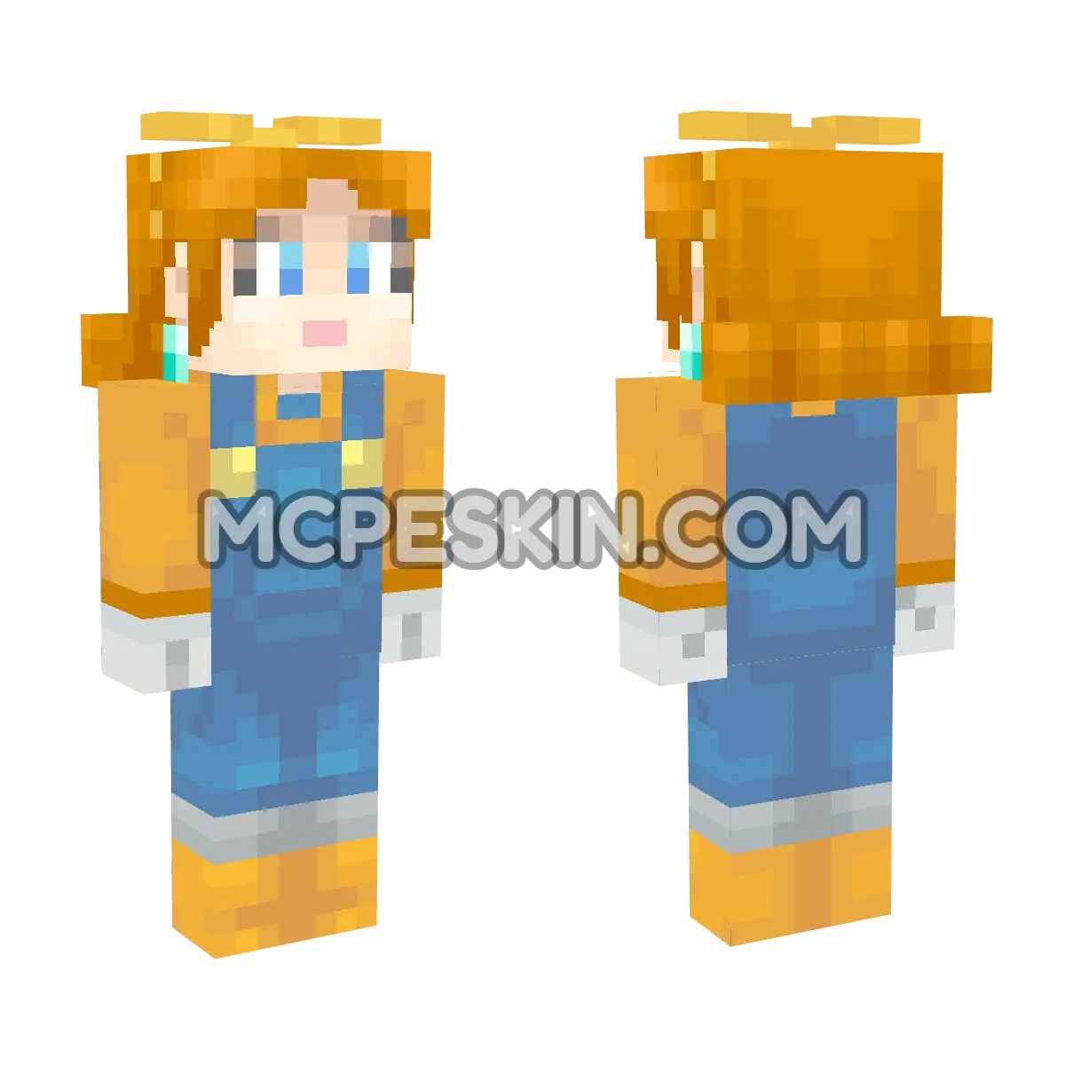 Daisy (Farmer) 4D Minecraft Bedrock skin