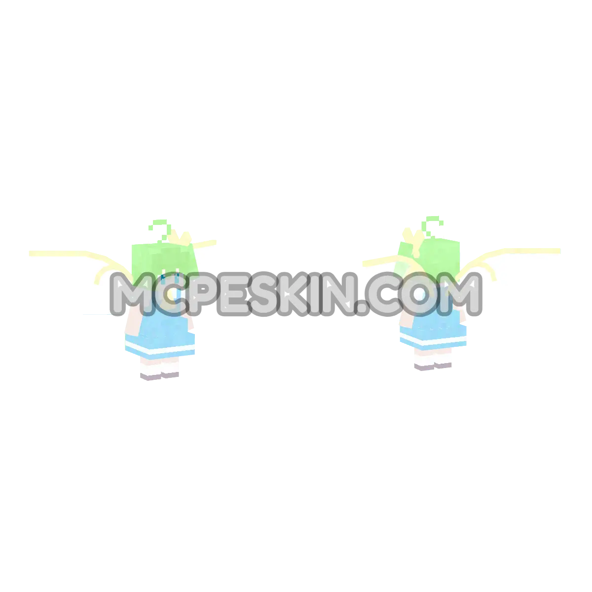 Daiyousei 4D Minecraft Bedrock skin