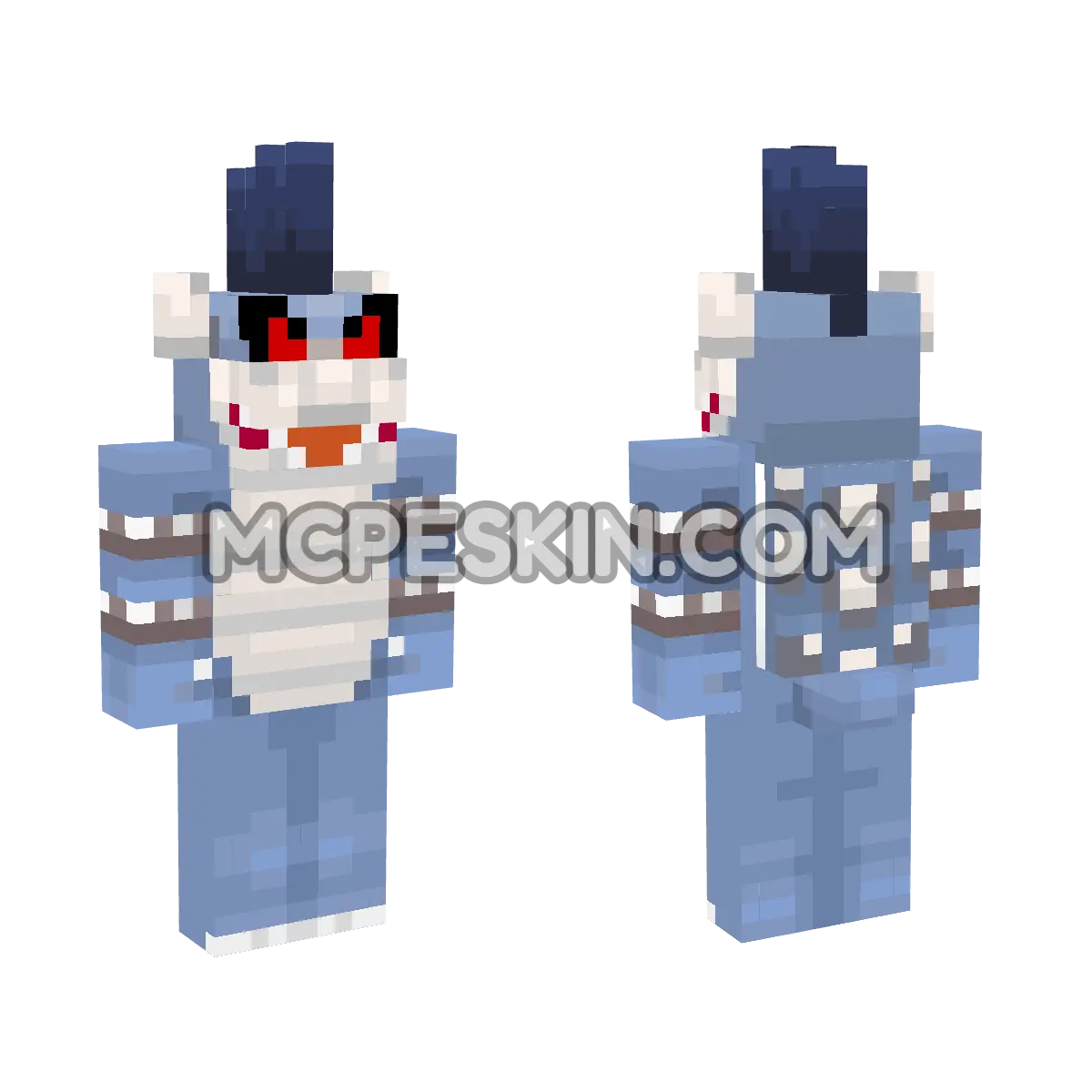 Dark Bowser 4D Minecraft Bedrock skin