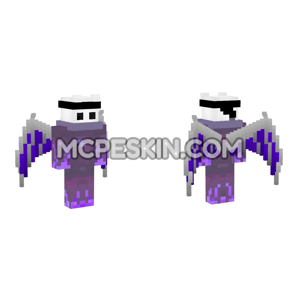 Darkheart 4D Minecraft Bedrock skin
