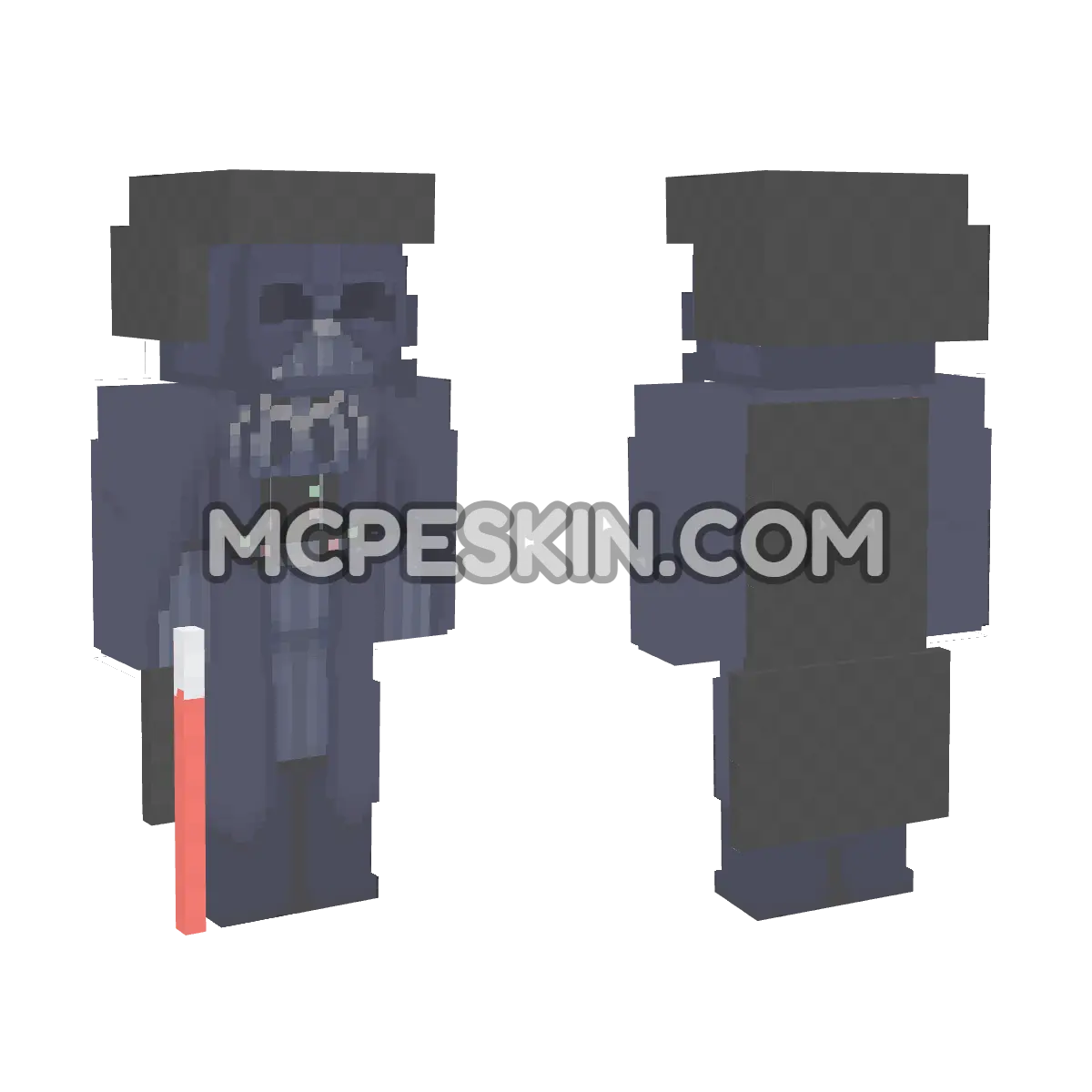 Darth Vader 5 4D Minecraft Bedrock skin
