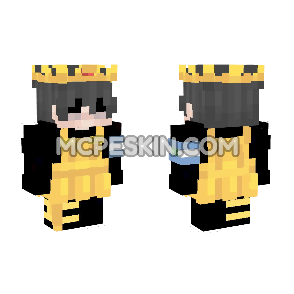 dbga 4D Minecraft Bedrock skin