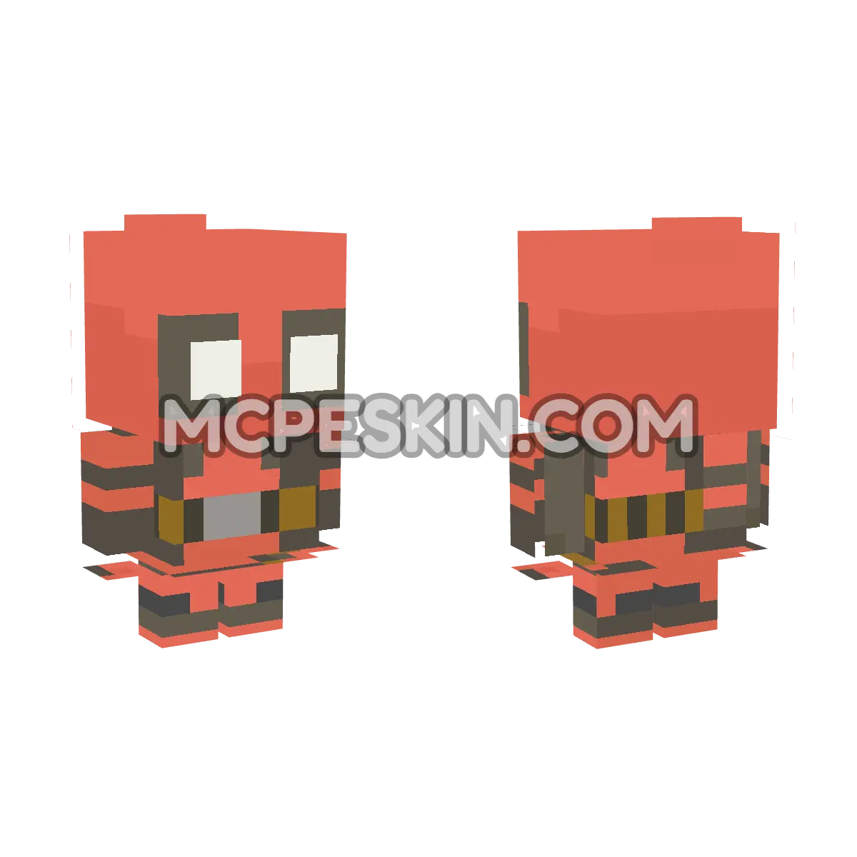 dead 4D Minecraft Bedrock skin