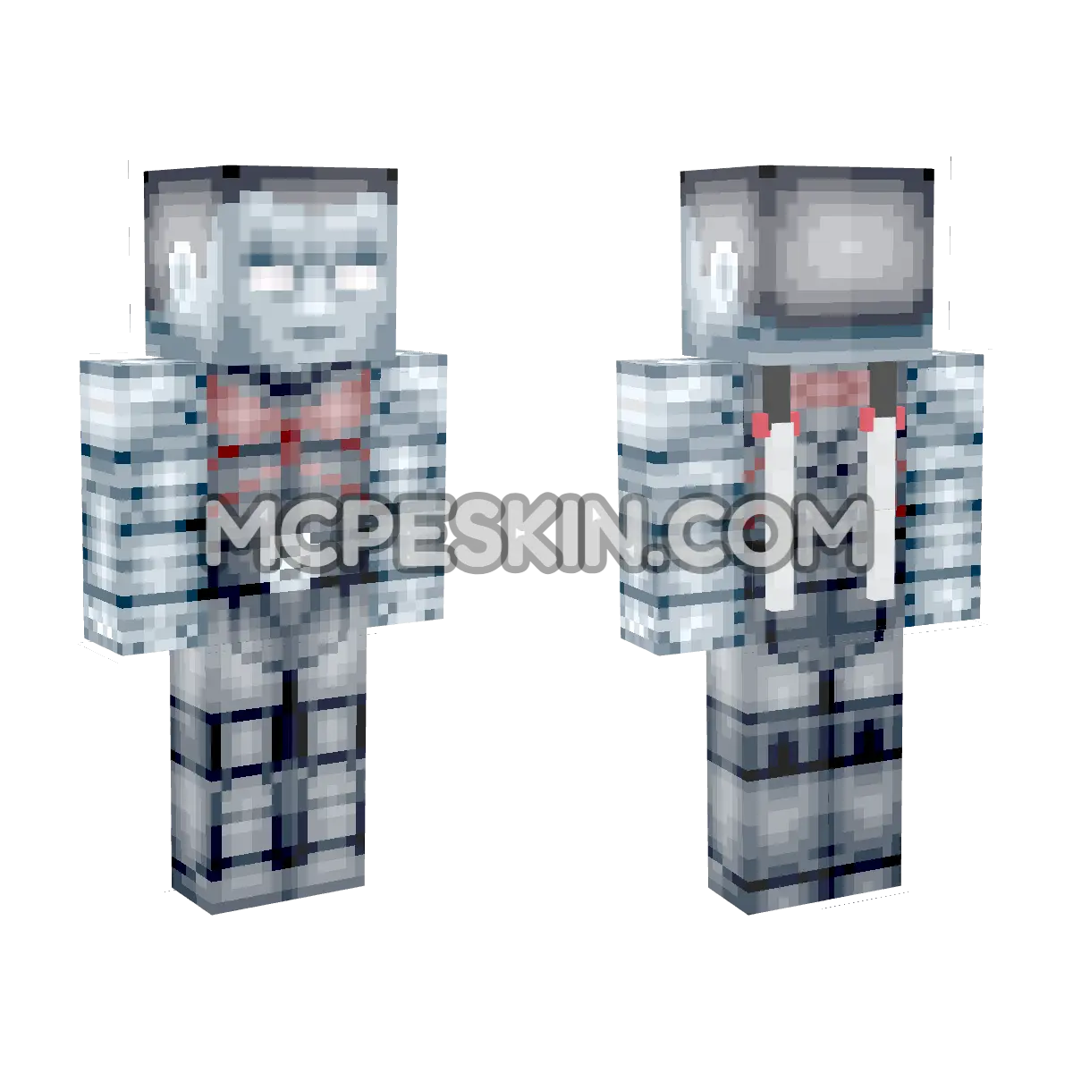 Deadpool Marvel 4D Minecraft Bedrock skin