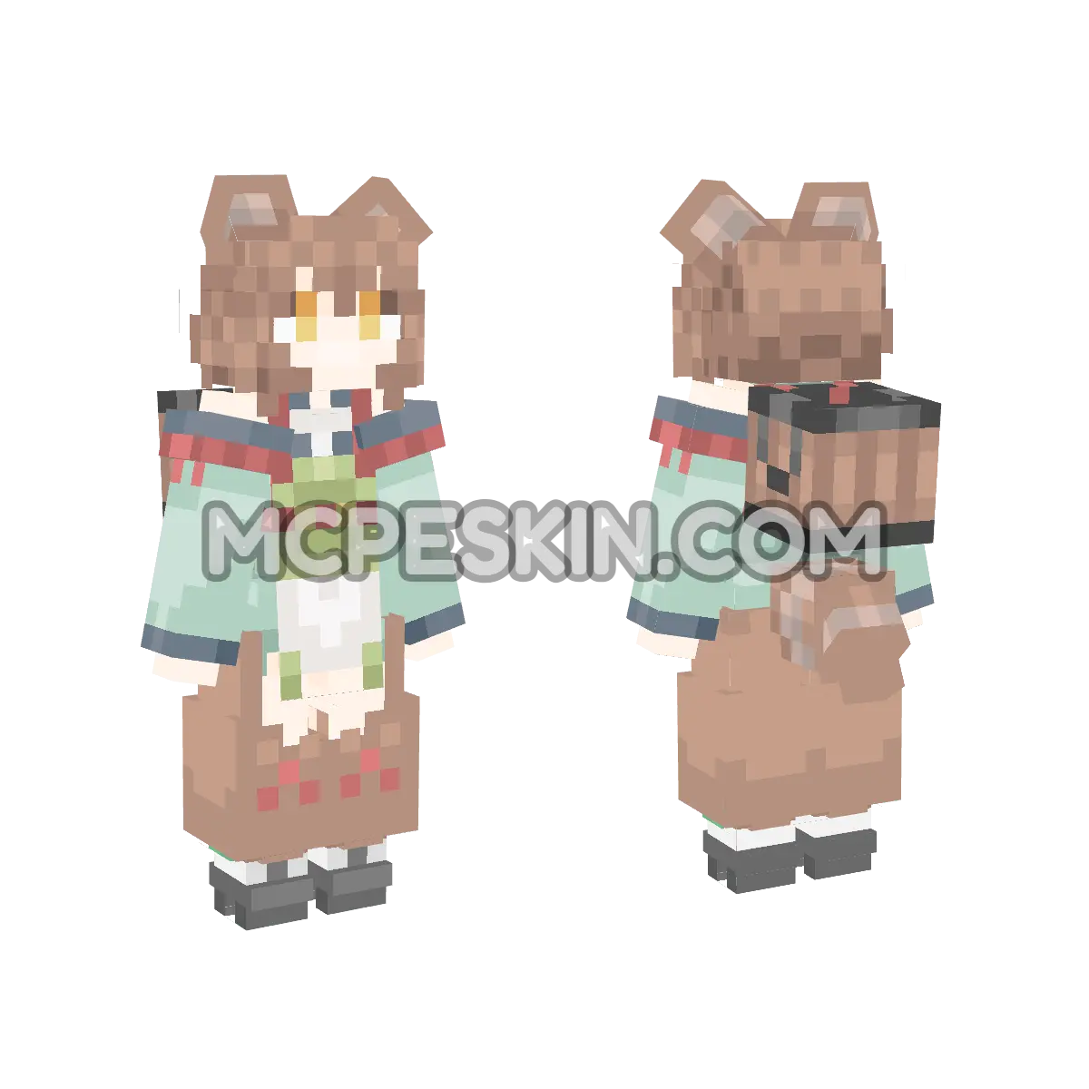 Debug 4D Minecraft Bedrock skin