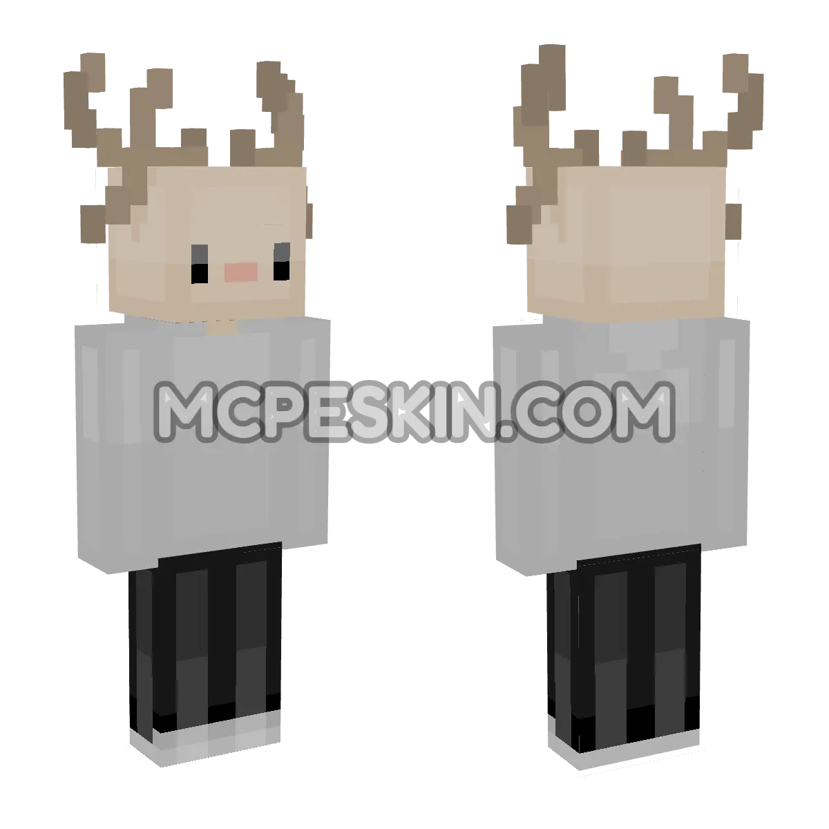 Deer 4D Minecraft Bedrock skin