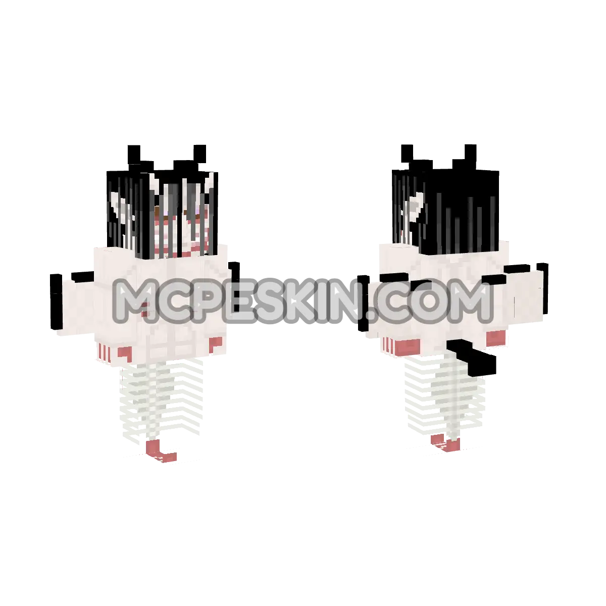 Demon 2 4D Minecraft Bedrock skin