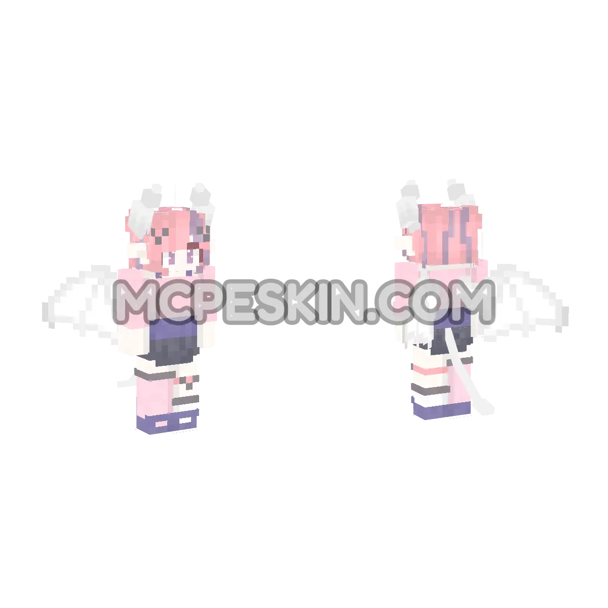DM7 4D Minecraft Bedrock skin
