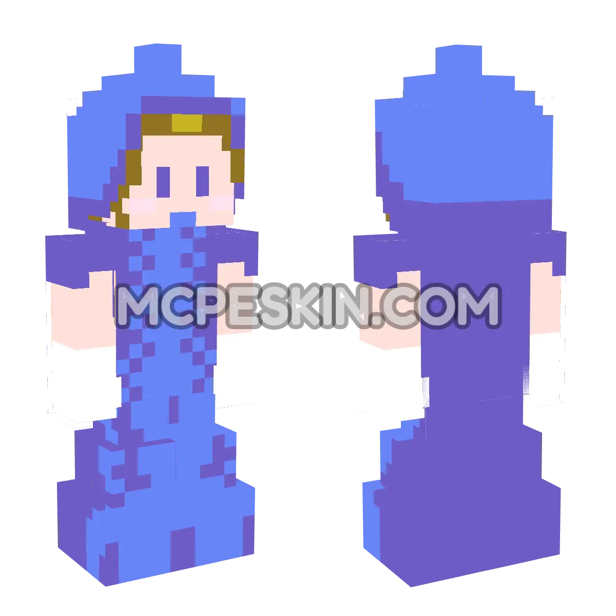 Doki Doki Panic: Mama 4D Minecraft Bedrock skin