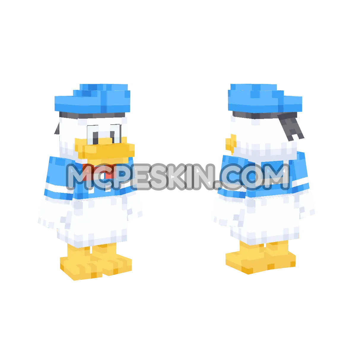 donal 4D Minecraft Bedrock skin
