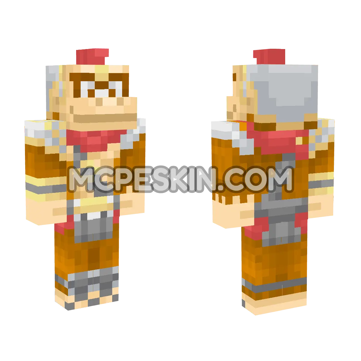 Donkey Kong (Gladiator) 4D Minecraft Bedrock skin