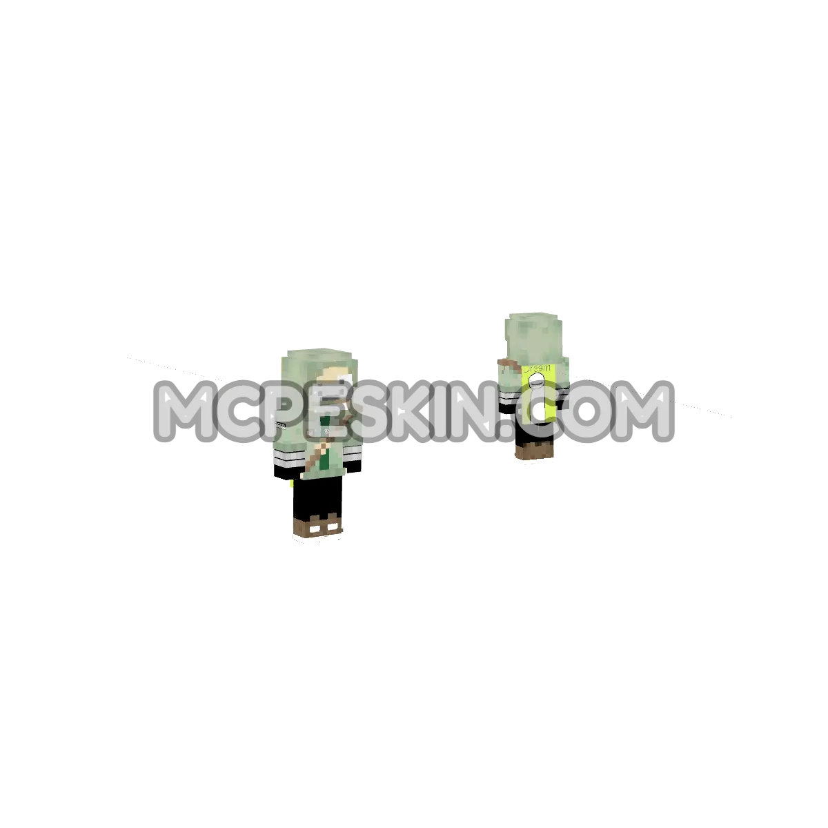 Dream Skin 4D 4D Minecraft Bedrock skin