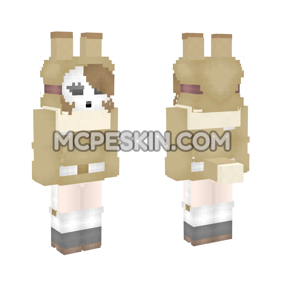 Eevee 10 4D Minecraft Bedrock skin