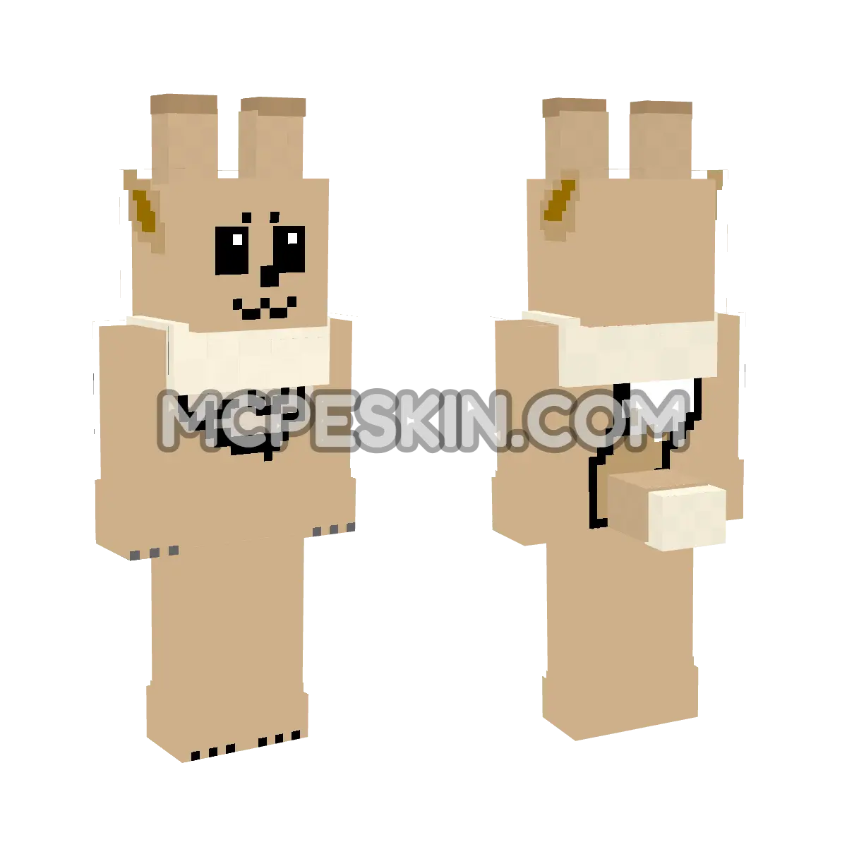 Eevee 5 4D Minecraft Bedrock skin