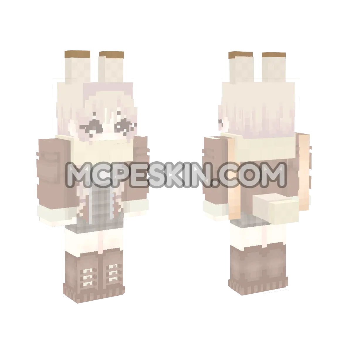 Eevee 7 4D Minecraft Bedrock skin