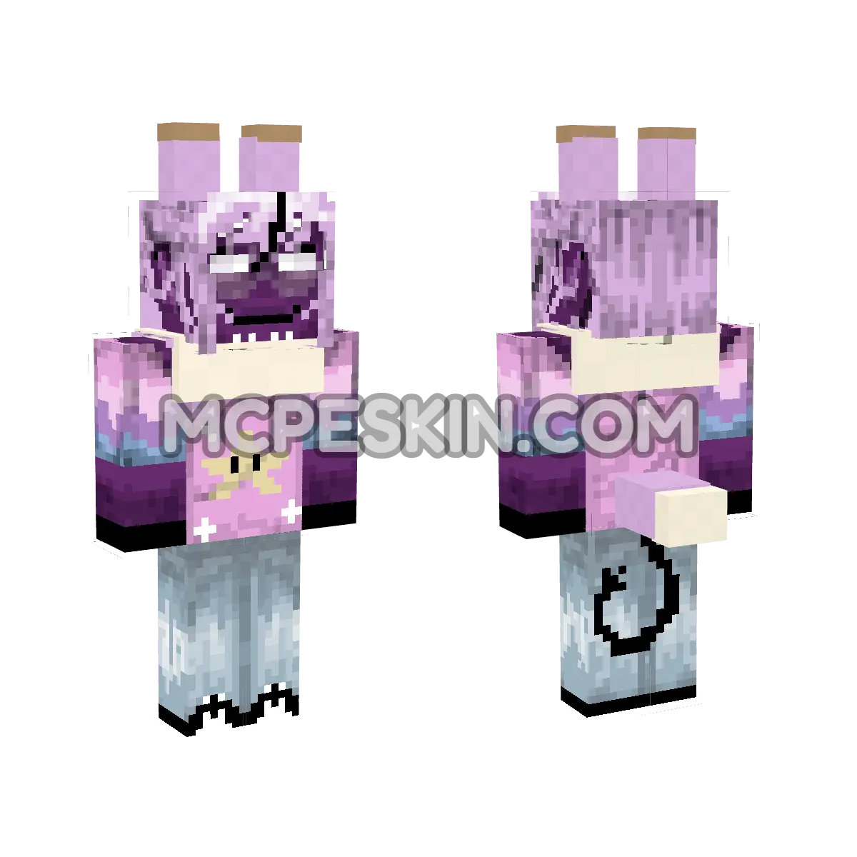 Eevee 8 4D Minecraft Bedrock skin