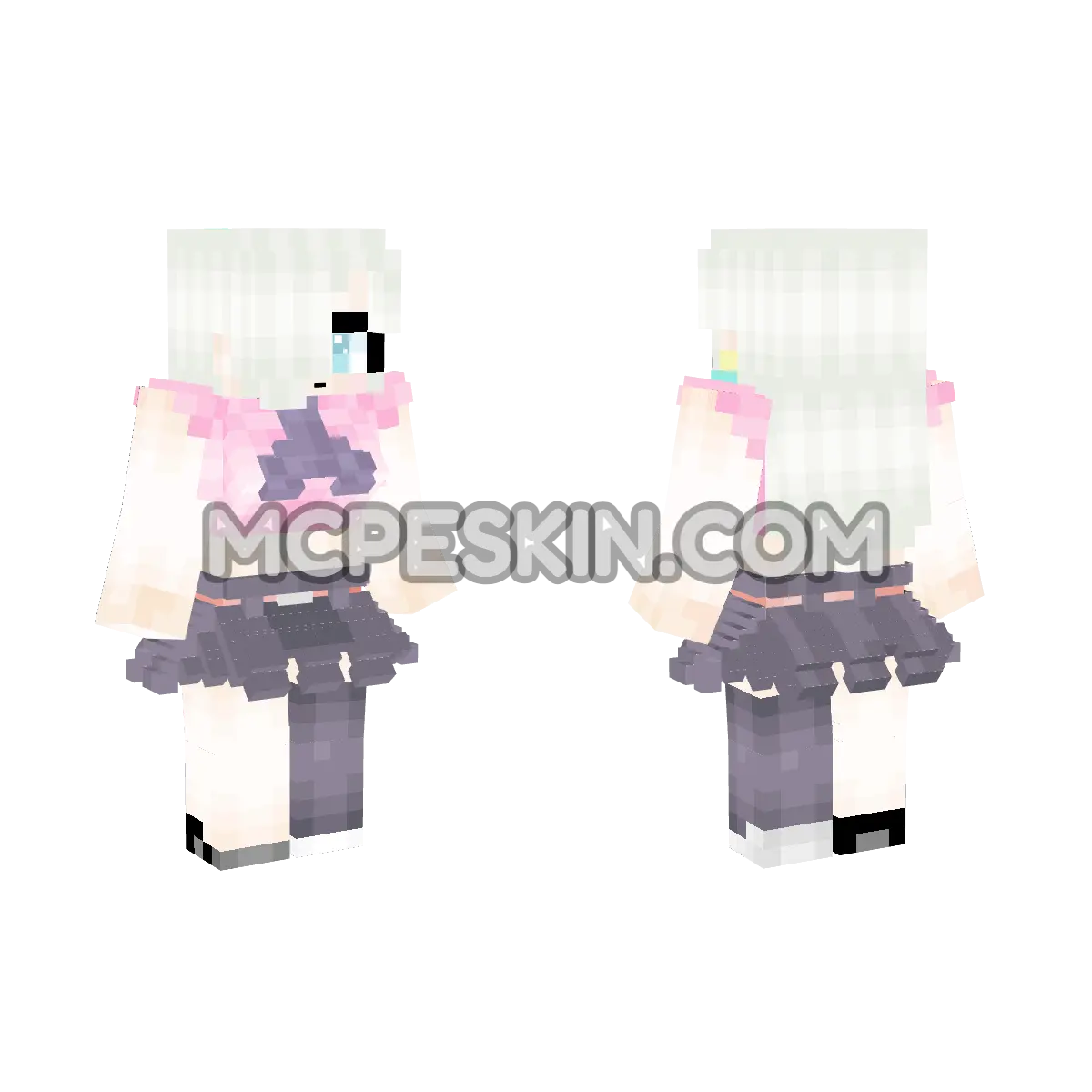 Elizabeth 4D Minecraft Bedrock skin